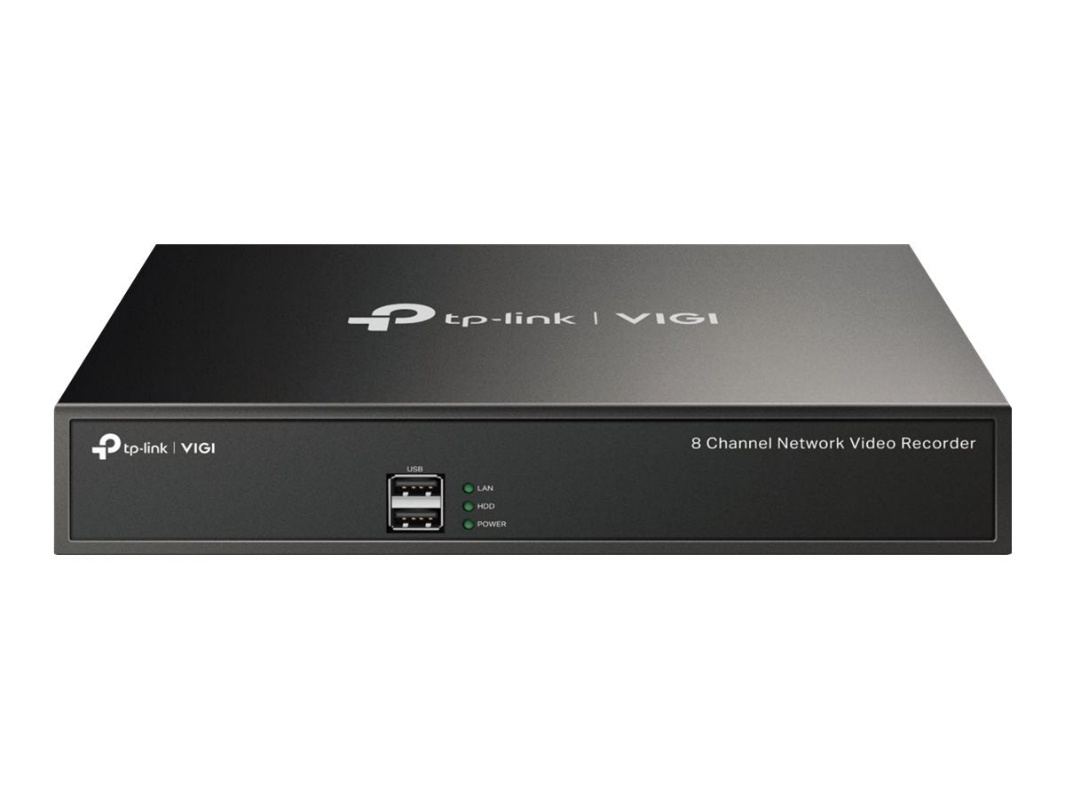 TP-LINK VIGI NVR1008H 8-Channel Netzwerk Videorekorder Vorderansicht