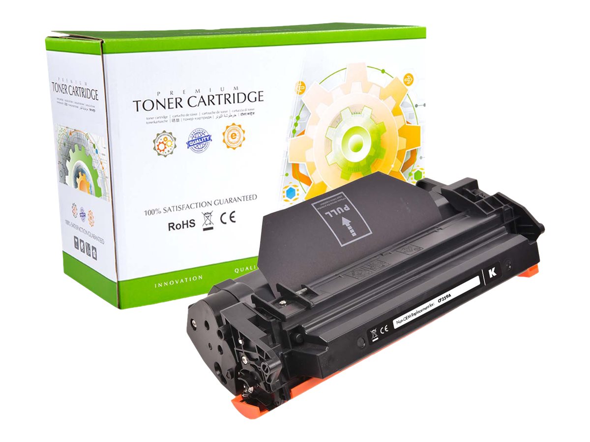 STATIC Tonerpatrone HP CF259A schwarz Vorderansicht