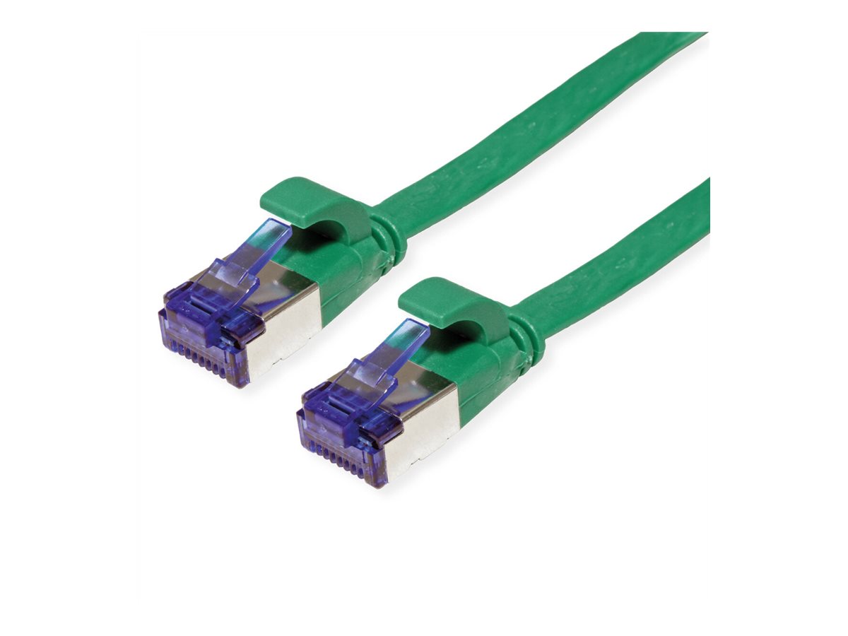 VALUE Patchkabel Kat.6A Class EA FTP extra-flach grün 5m - Verpackung