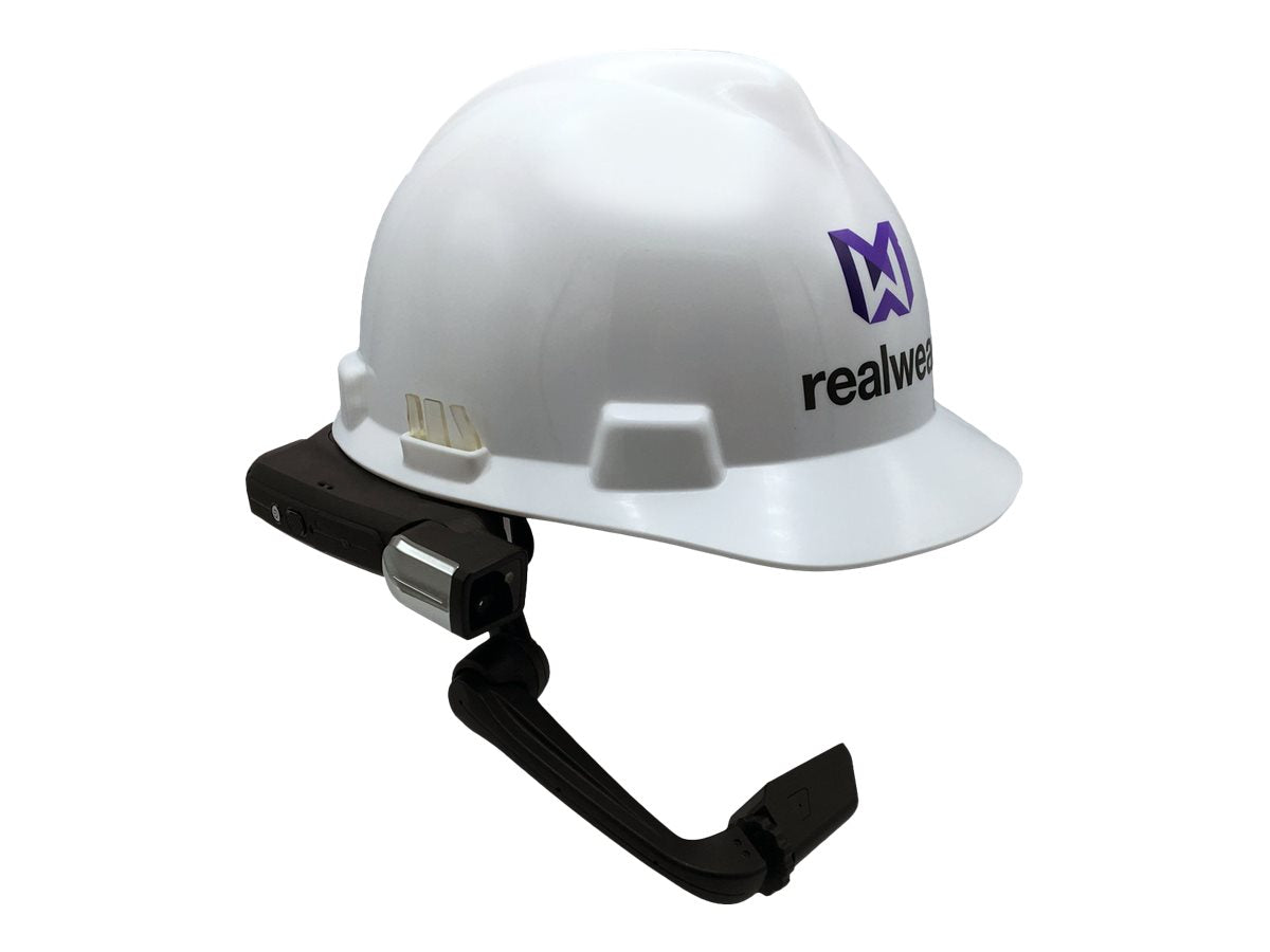 REALWEAR MSA Helm V-Gard mit Logo - Vorderansicht