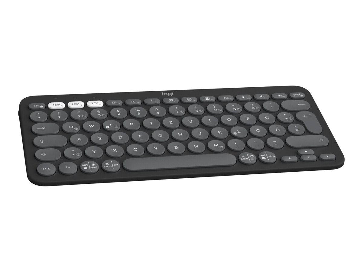 LOGITECH Pebble Keys 2 K380s - TONAL GRAPHITE - (UK) - BT - N/A - INTNL-973 - UNIVERSAL