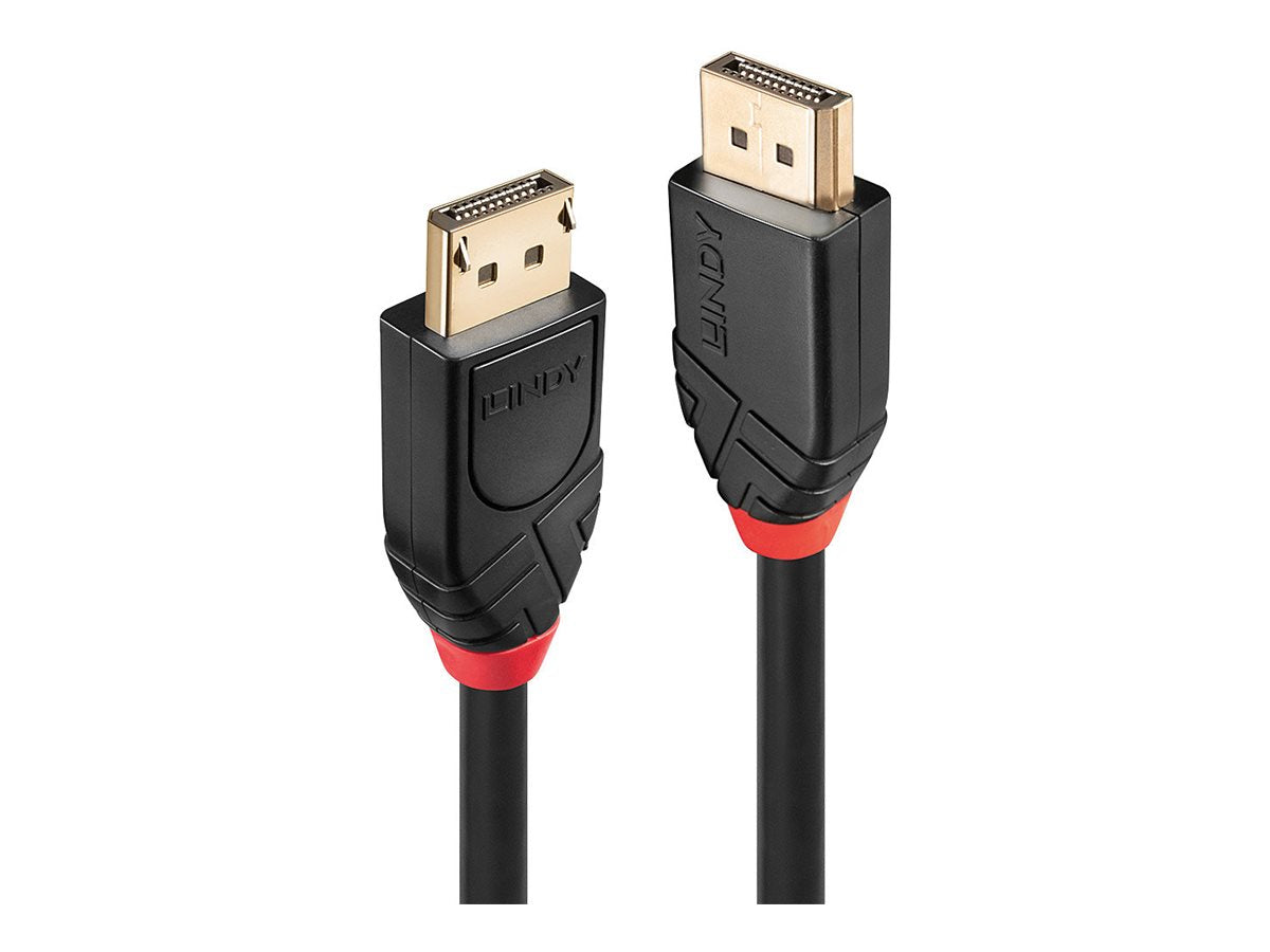LINDY 10m Aktives DisplayPort 1.2 Kabel - Vorderansicht