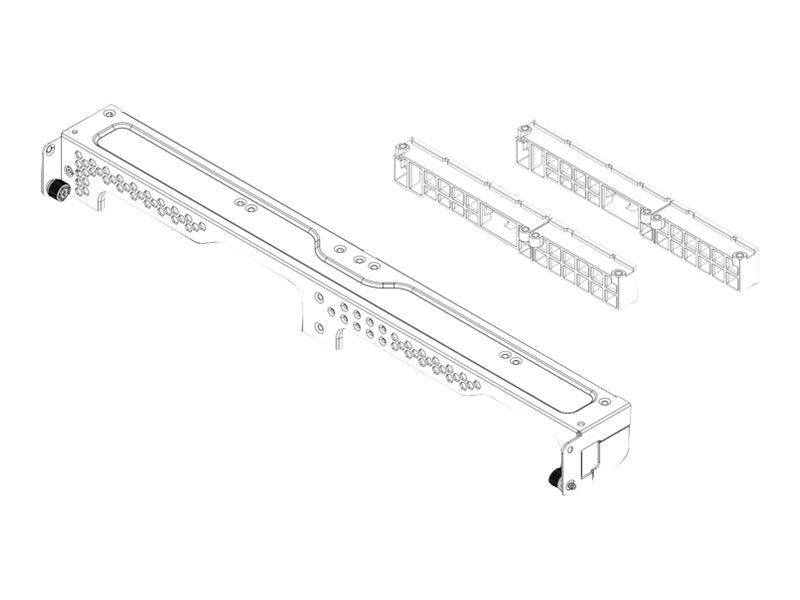 LENOVO ISG ThinkSystem SE350 Enclosure Front Shipping Bracket - Vorderansicht