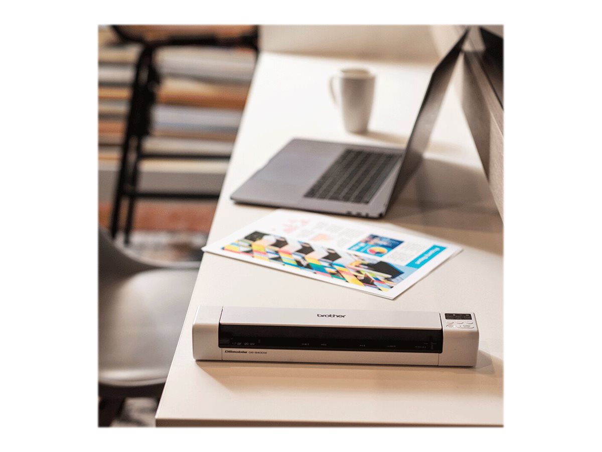 BROTHER Mobile Scanner DS-940DW A4 duplex and wifi - Anschlussmöglichkeiten