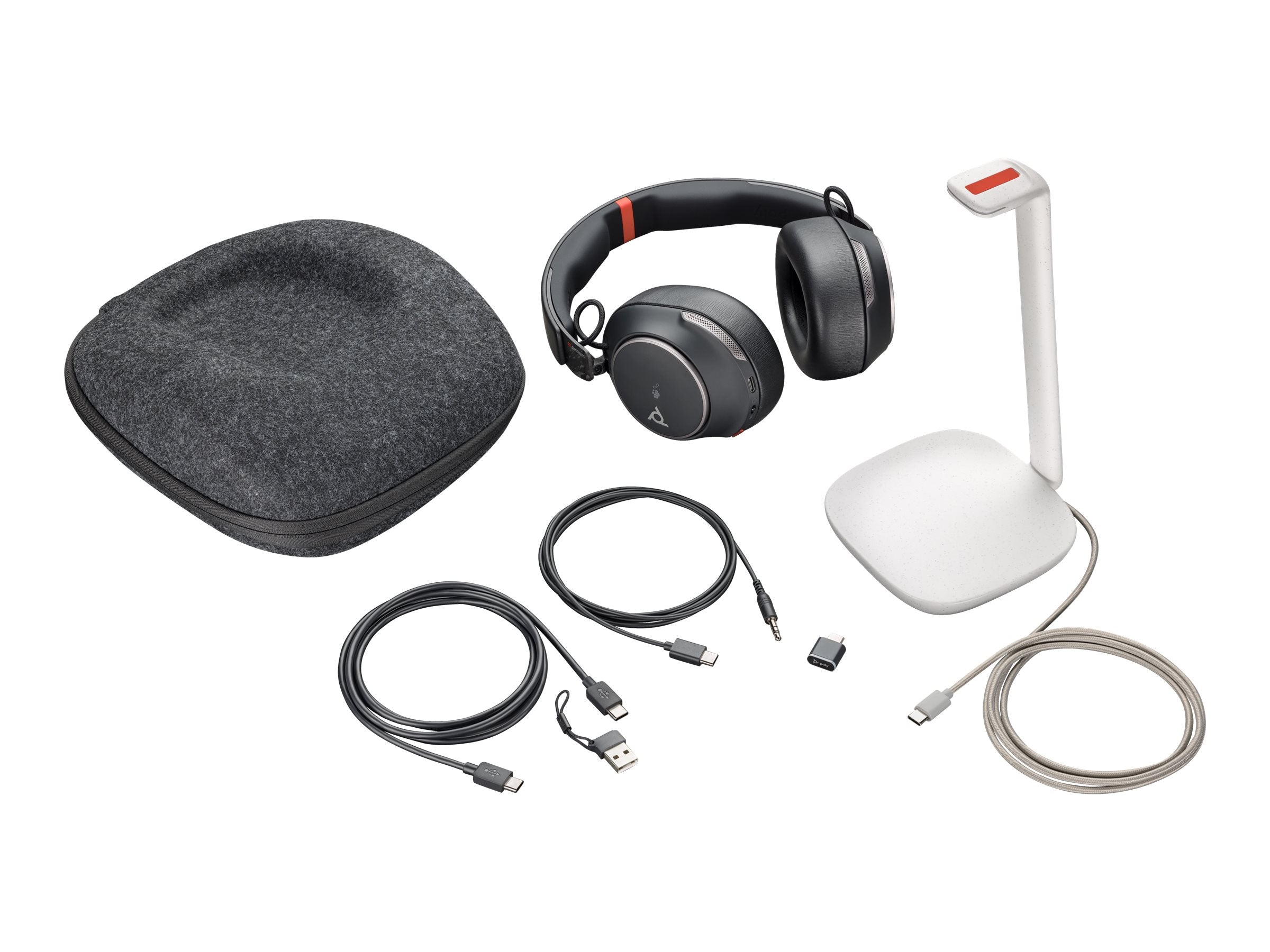 HP Poly Voyager Surround 85 UC Headset Vorderansicht