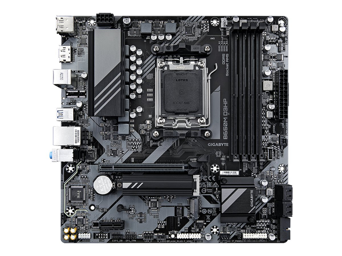 GIGABYTE B650M D3HP Motherboard Vorderansicht
