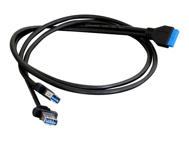DELOCK MiniPCIe I/O PCIe full size 1 x 19 Pin USB 3.0 Pin Header Vorderansicht
