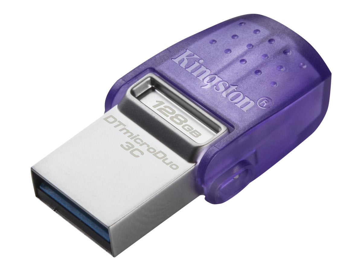 KINGSTON 128GB DataTraveler microDuo 3C USB-Flash-Laufwerk Vorderansicht