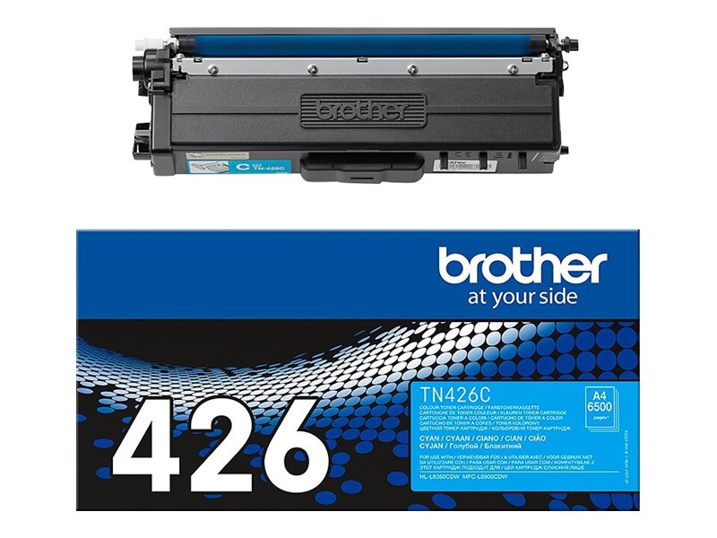 BROTHER TN-426C Tonerkassette Cyan im Einsatz