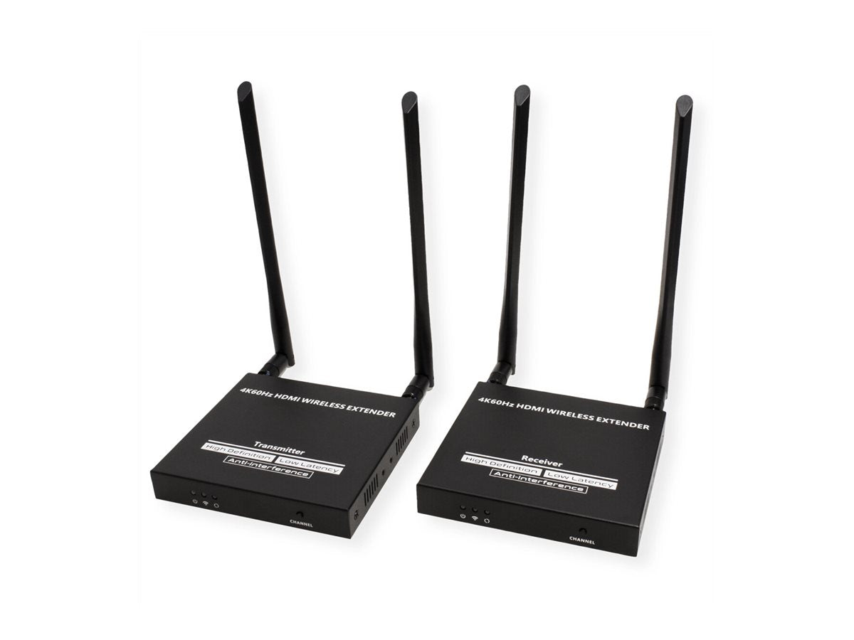 VALUE Wireless HDMI 4K A/V System 50m Vorderansicht