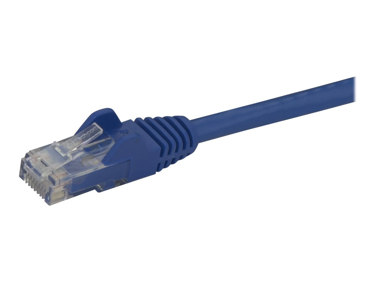 STARTECH.COM 15m Cat6 Snagless Gigabit UTP Netzwerkkabel - Cat 6 RJ45 Netzwerkkabel mit Knickschutz - Blau