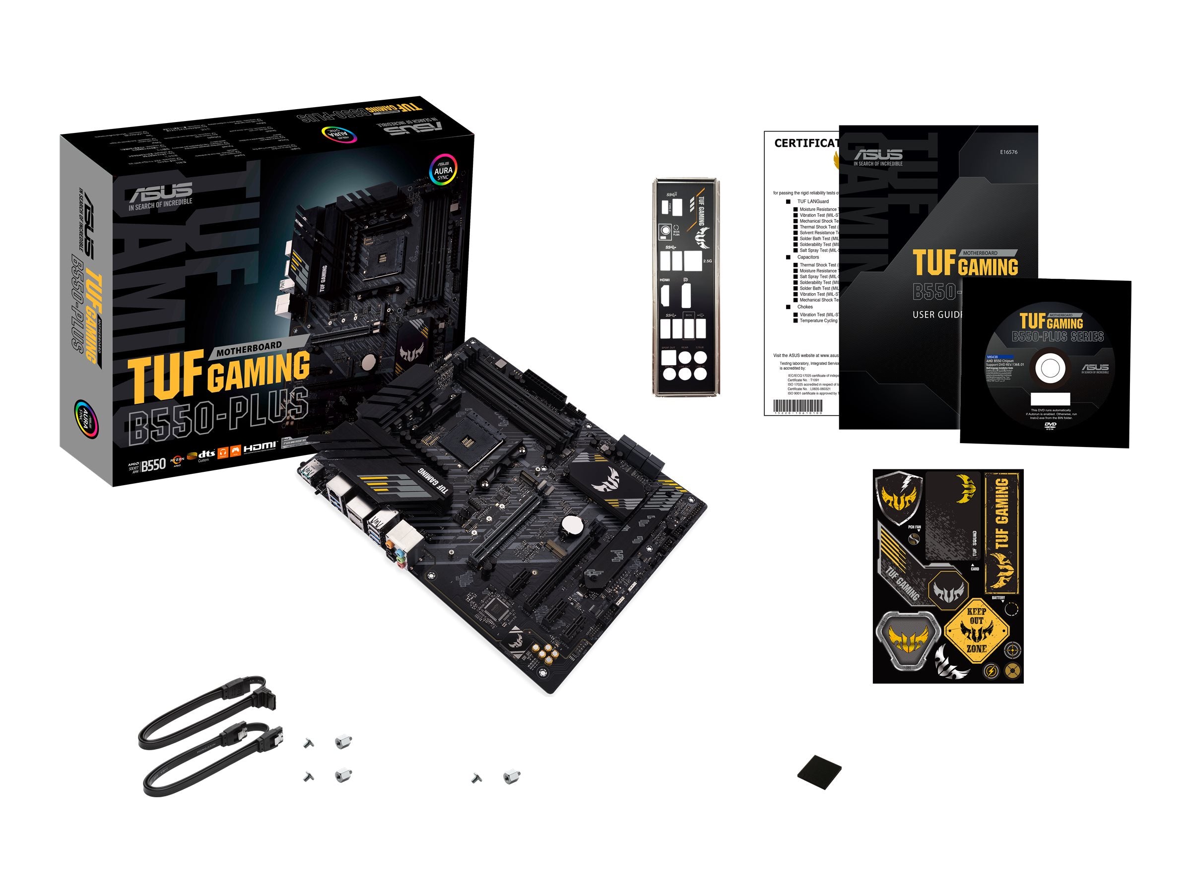 ASUS TUF GAMING B550-PLUS Motherboard Verpackung