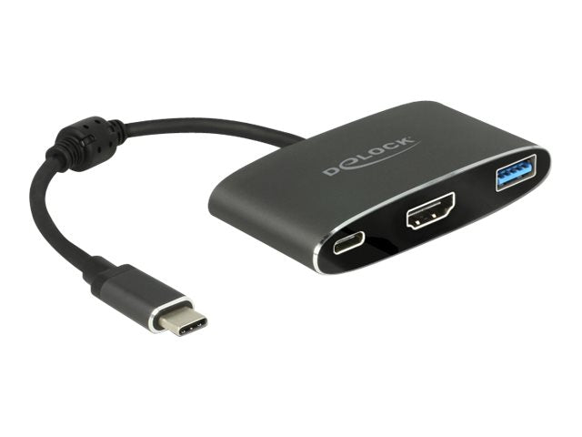 DELOCK Adapter USB Type-C Stecker > HDMI Buchse DP Alt Mode 4K 30 Hz - Vorderansicht