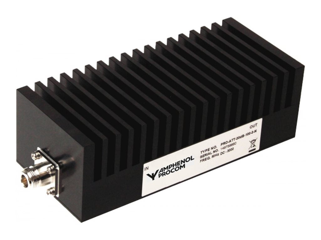 PROCOM PRO-ATT 10 dB-100-3-N(f) Dämpfungsglied Vorderansicht