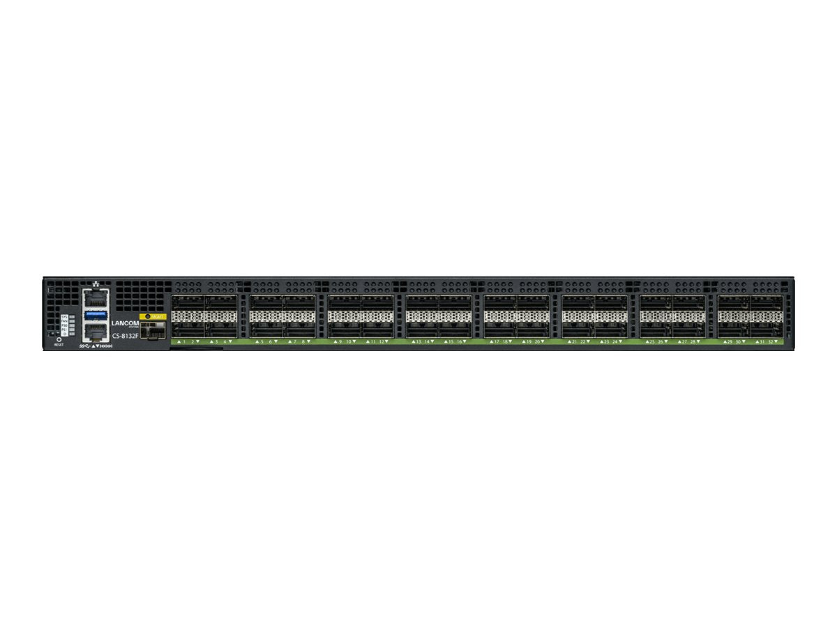 LANCOM CS-8132F-B2F L3-Managed 100G Fiber Core Switch Vorderansicht