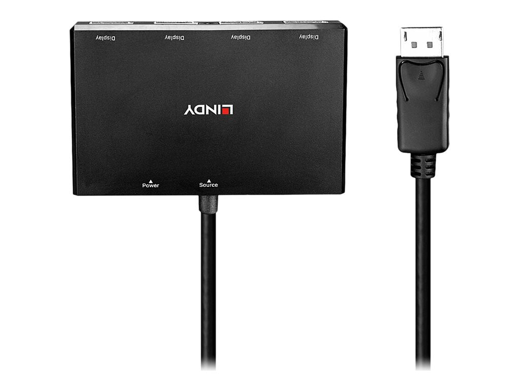 LINDY 4 Port DisplayPort 1.2 MST Hub Detailansicht