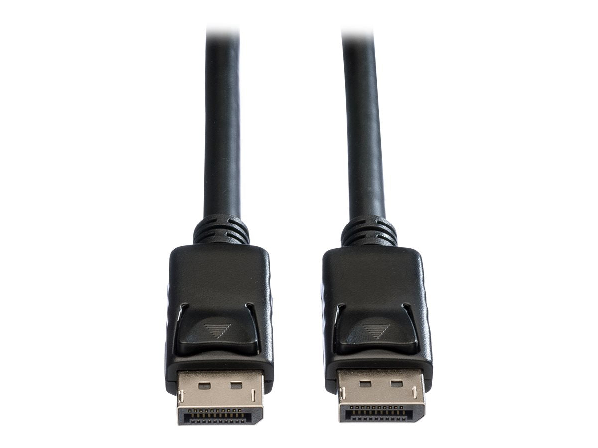 ROLINE DisplayPort Kabel DP ST - ST schwarz 10m Vorderansicht