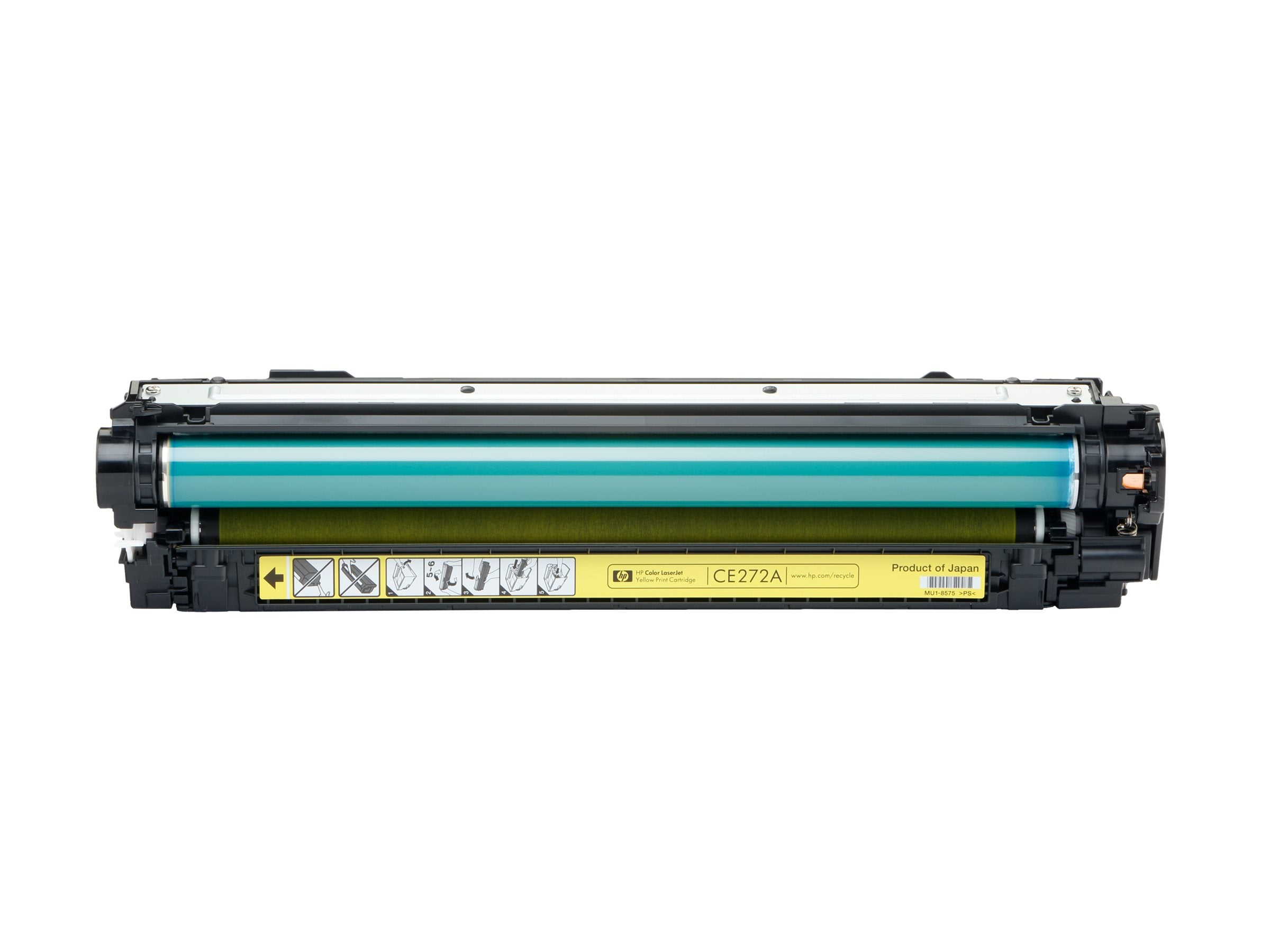 HP CE272A Tonerpatrone Gelb Detailansicht