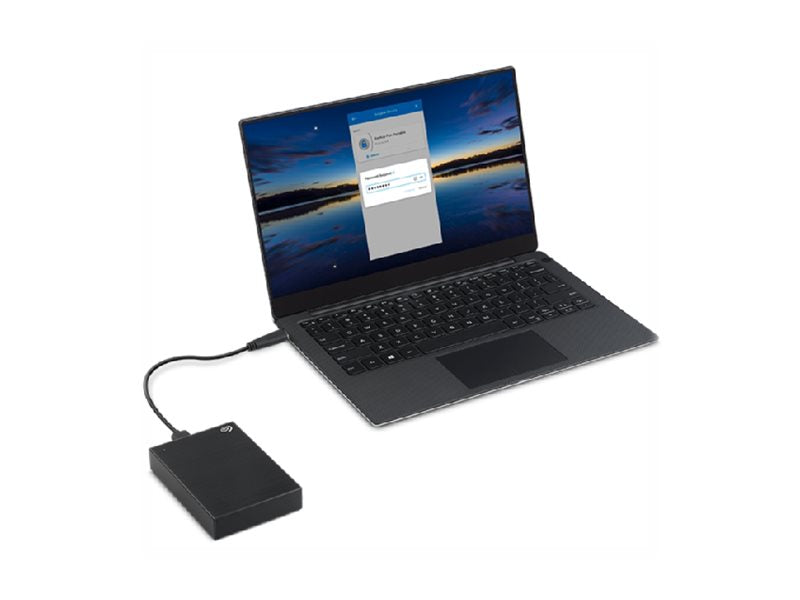 SEAGATE One Touch 1TB externe HDD seitliche Ansicht