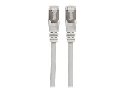 INTELLINET Netzwerkkabel Cat6 S/FTP 20m Grau Vorderansicht