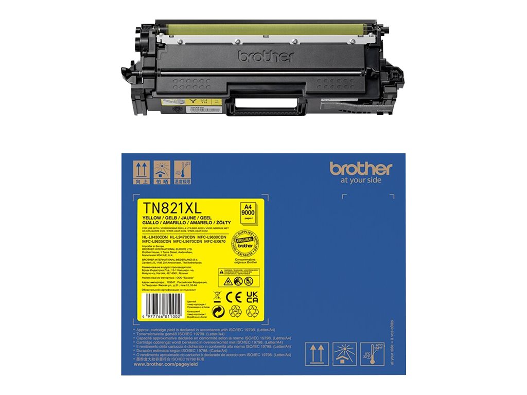 BROTHER TN-821XLY Tonerpatrone Detailansicht