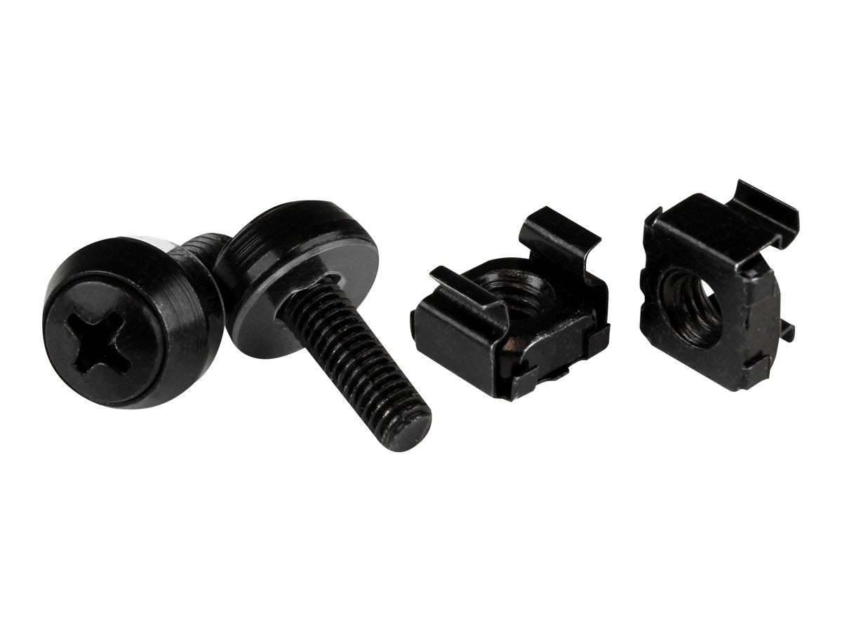 STARTECH.COM M5 x 12mm Schrauben und Käfigmuttern - Vorderansicht