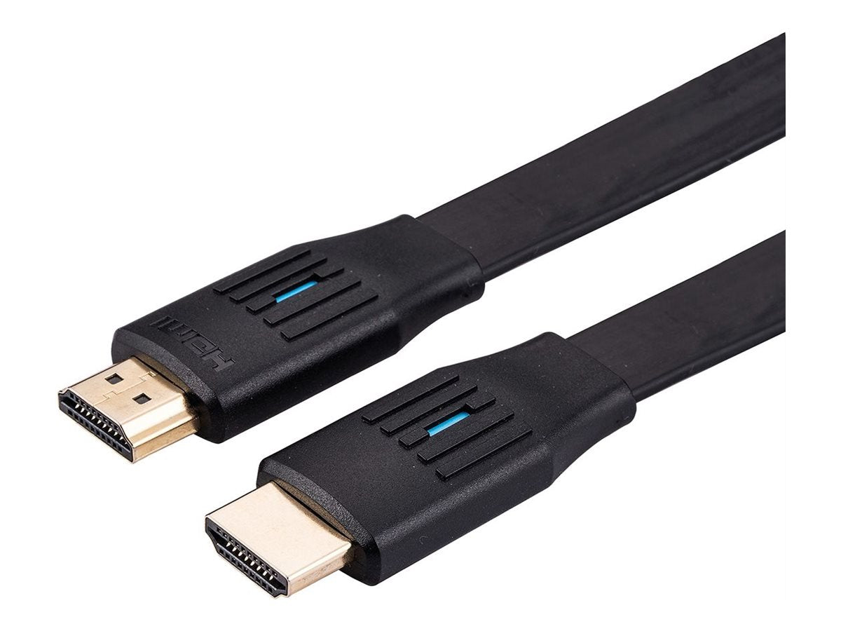 VALUE 8K HDMI Ultra HD Kabel mit Ethernet flach 3m - Vorderansicht