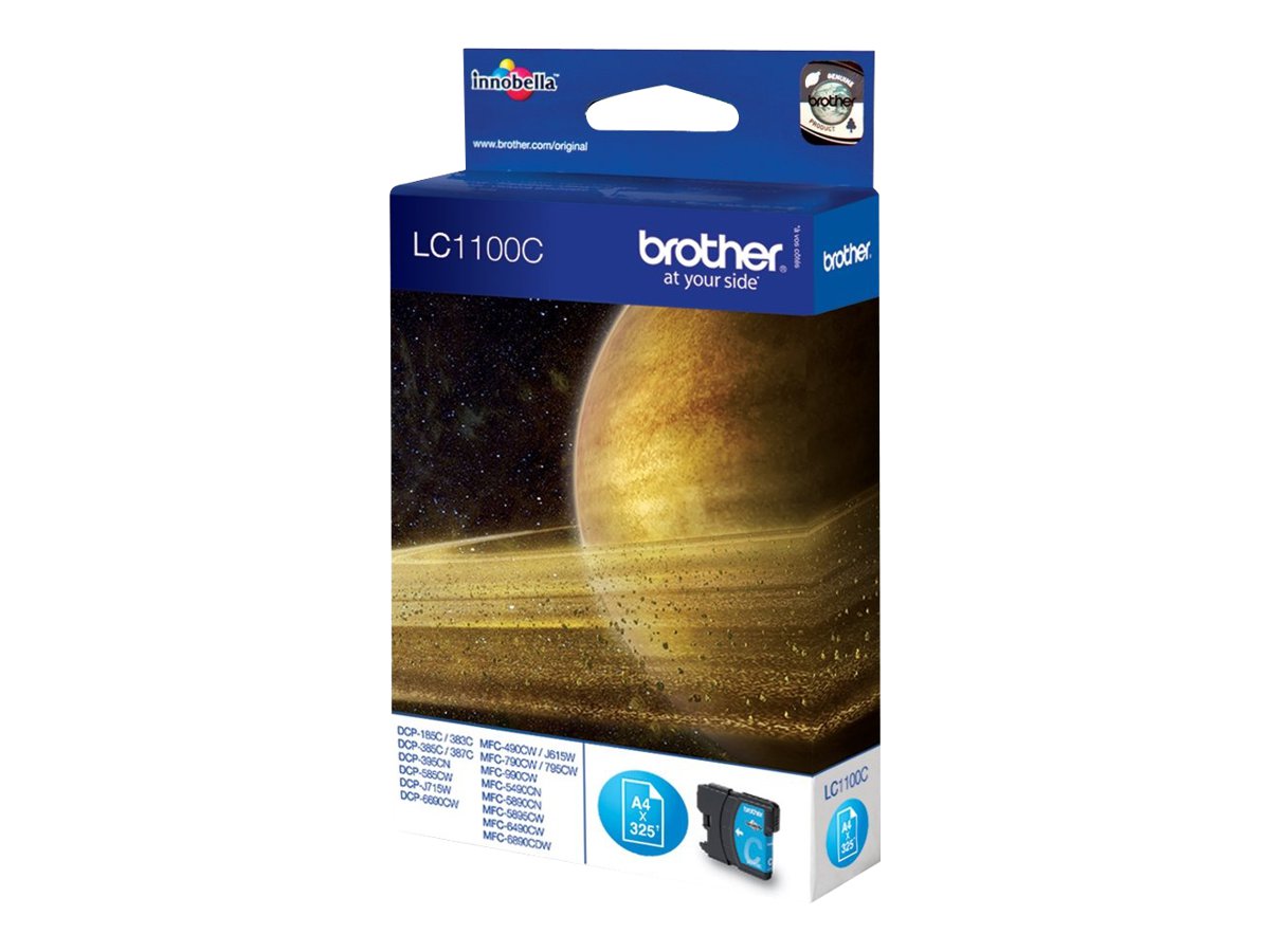 BROTHER LC-1100 Tinte cyan Verpackung