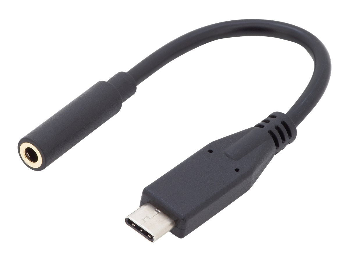 DIGITUS USB Type-C Audio Adapterkabel Vorderansicht