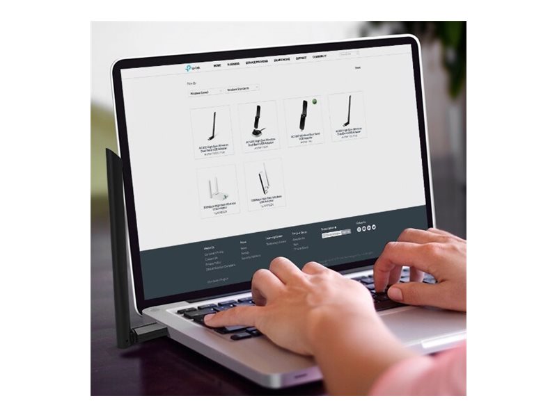 TP-LINK Archer T3U Plus Anschlussansicht