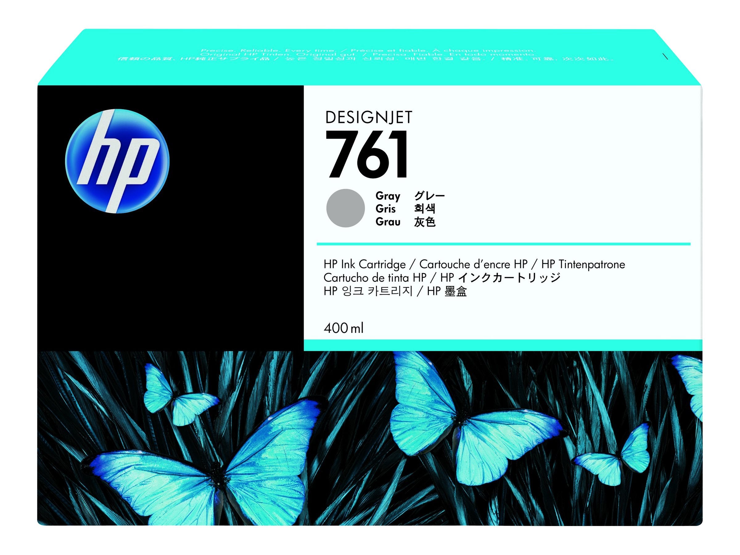 HP 761 Original Tinte grau Verpackung