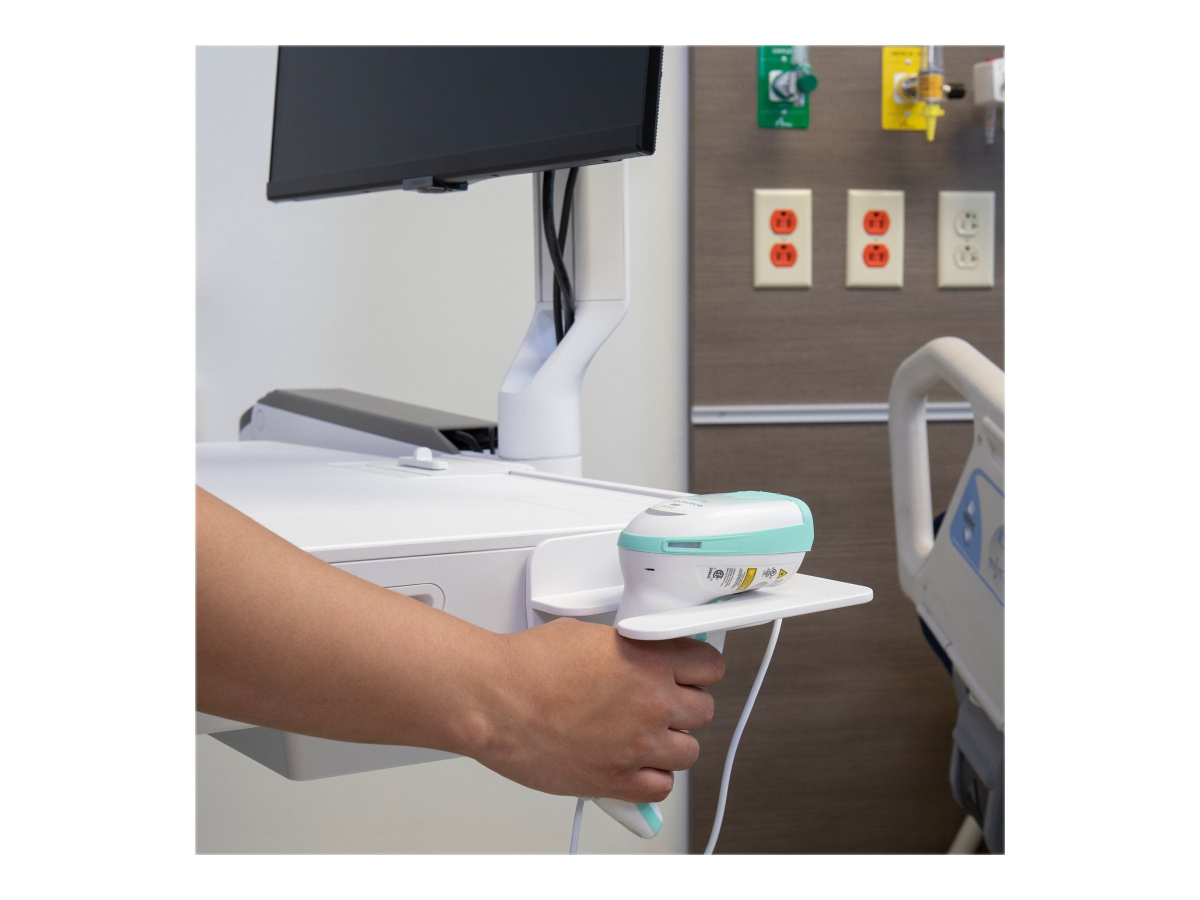 ERGOTRON CareFit Combo Scanner Bracket Vorderansicht