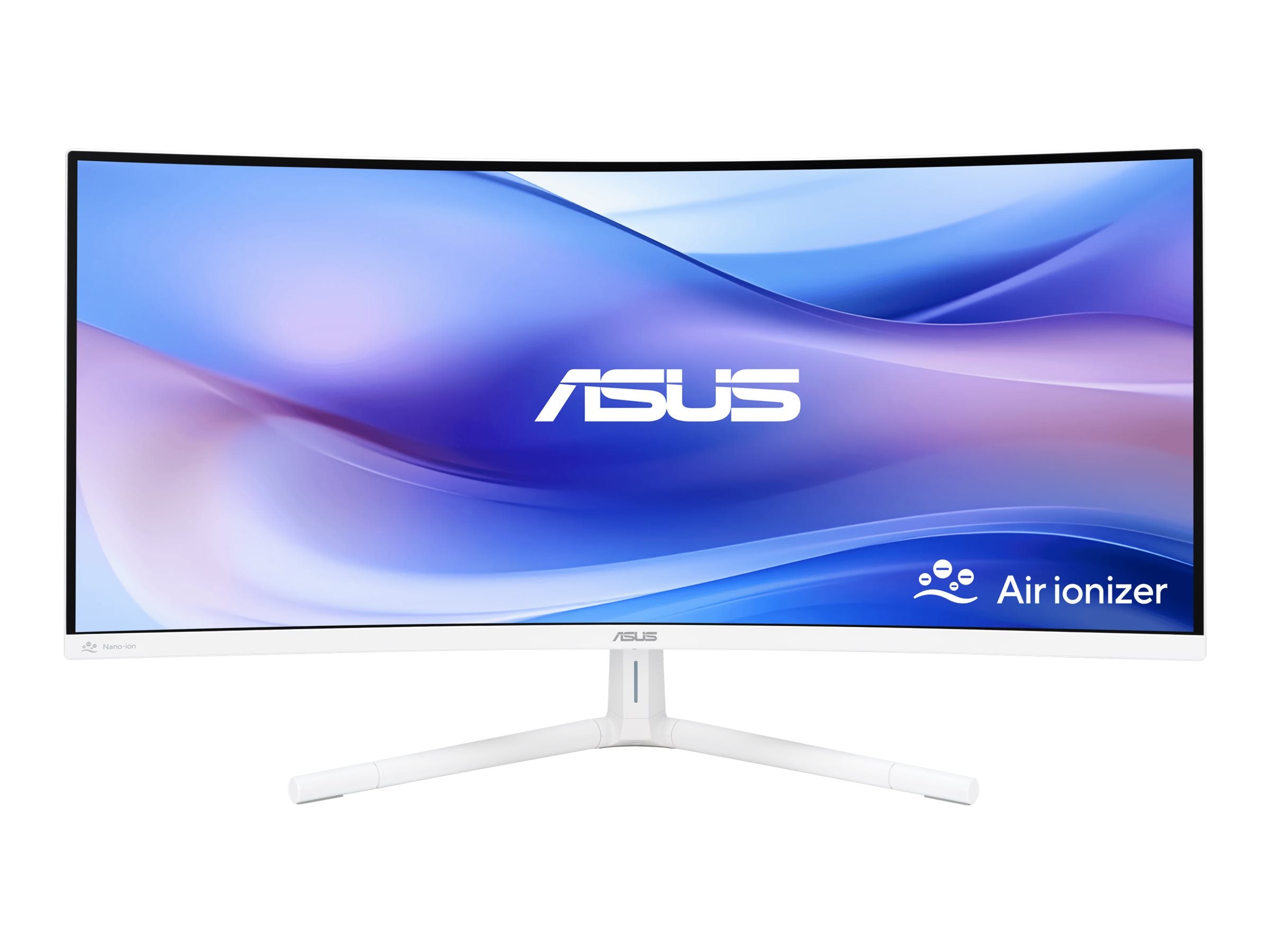 ASUS VU34WCIP-W 34 Zoll Curved Monitor Vorderansicht