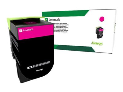LEXMARK 3K Return Program Tonerpatrone Magenta Vorderansicht