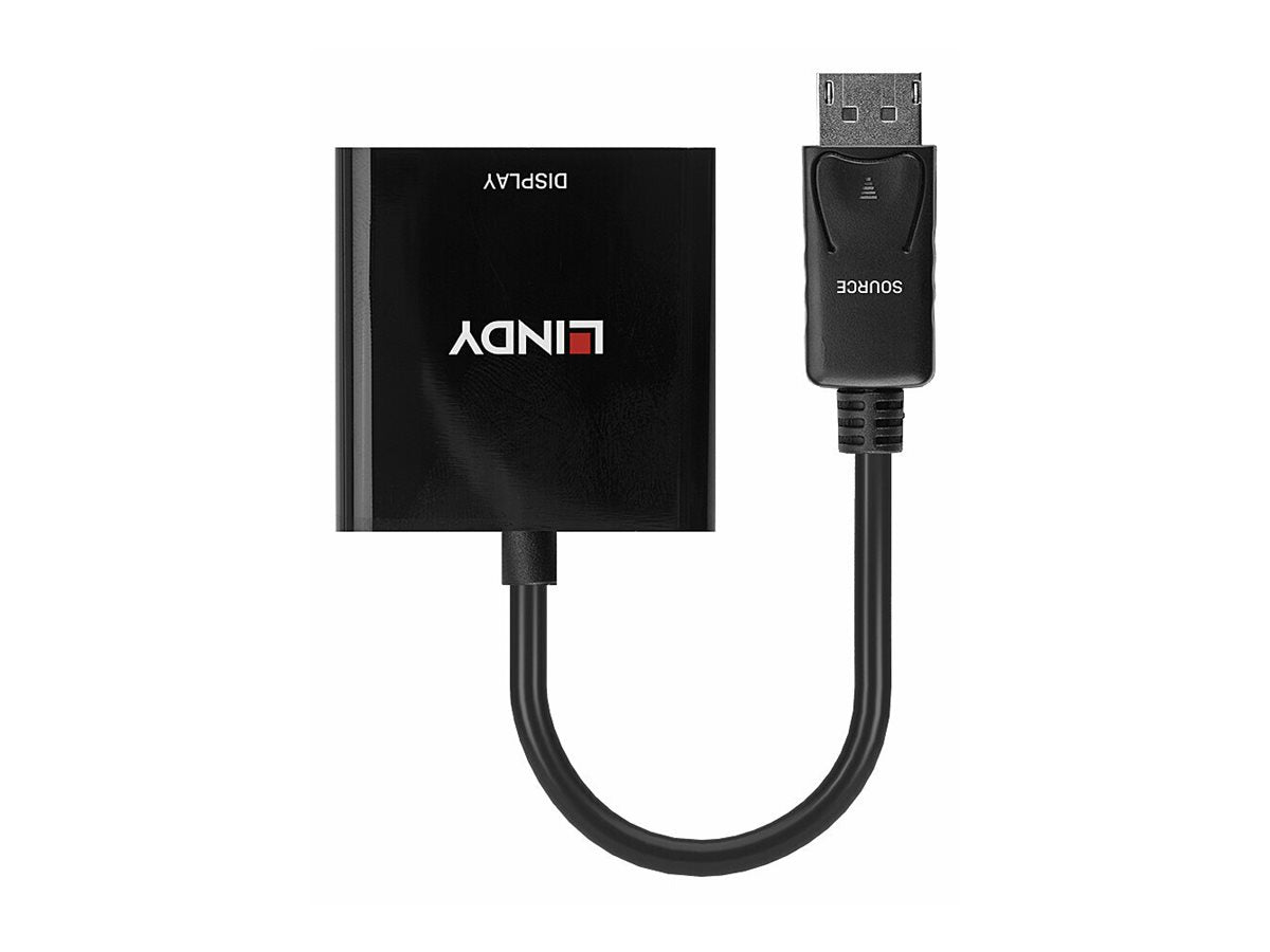 LINDY DisplayPort an DVI-D Adapter aktiv Eyefinity Surround Collage kompatibel - Vorderansicht