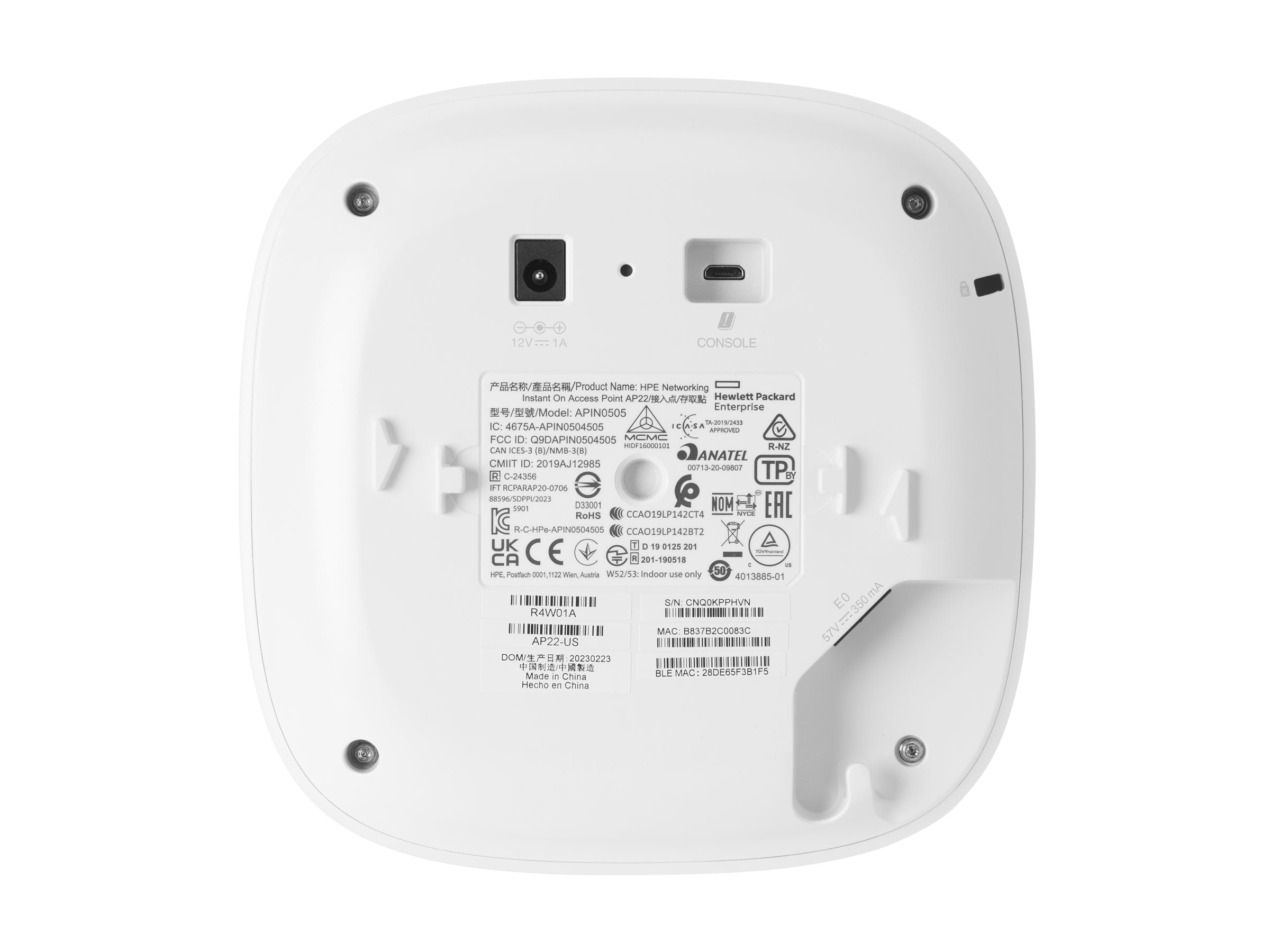 ARUBA HPE Networking Instant On Access Point Bundle mit PSU Detailansicht