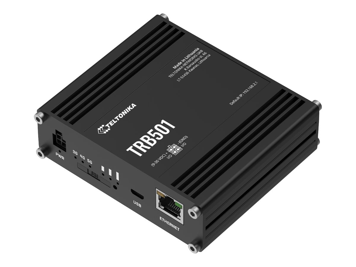 TELTONIKA NETWORKS TRB501 5G/4G/LTE Gateway Vorderansicht