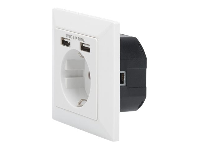 DIGITUS DA-70613 Schutzkontakt Steckdose Detailansicht