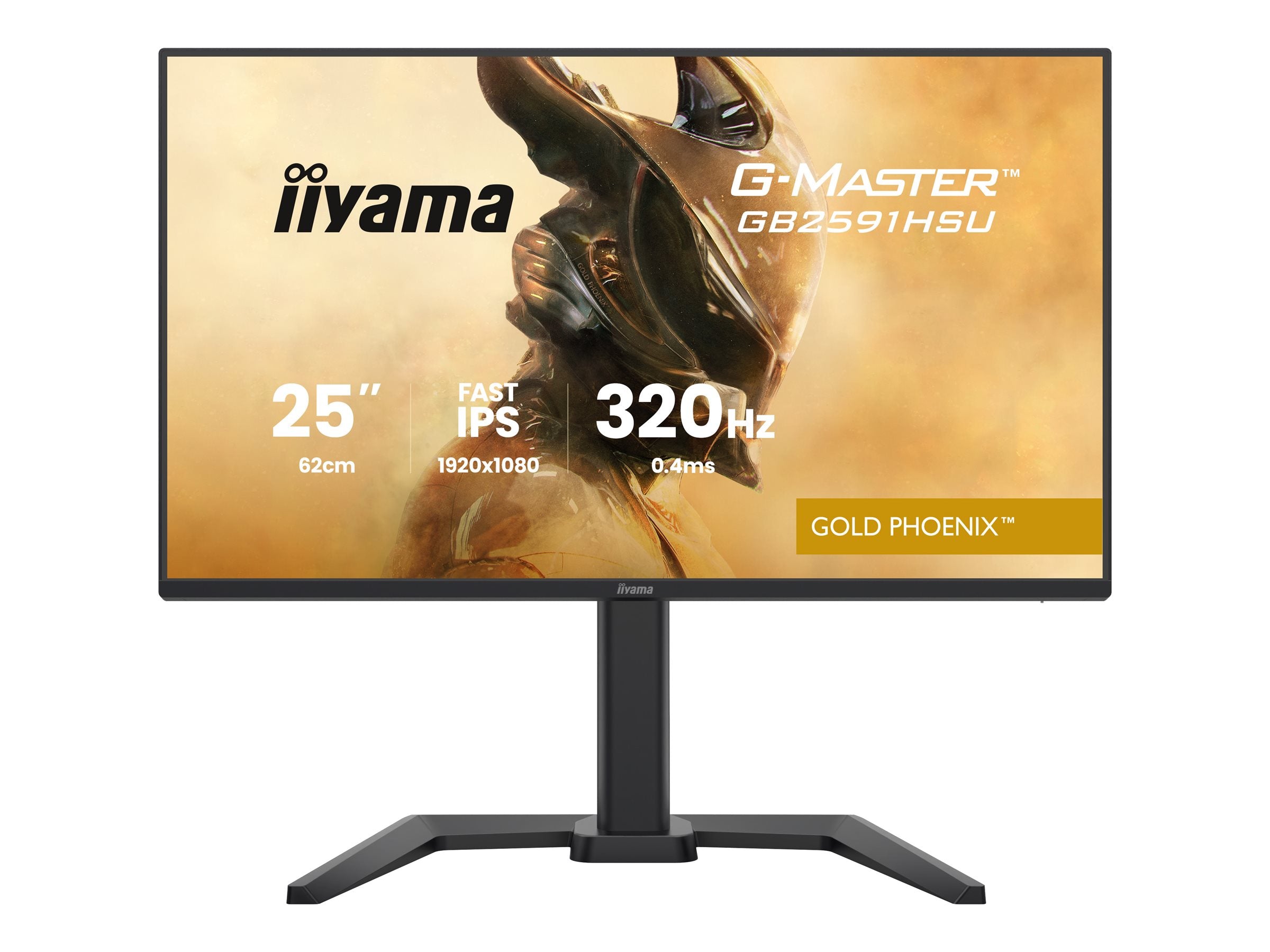 IIYAMA GB2591HSU-B1 G-Master Gold Phoenix Monitor Seitenansicht