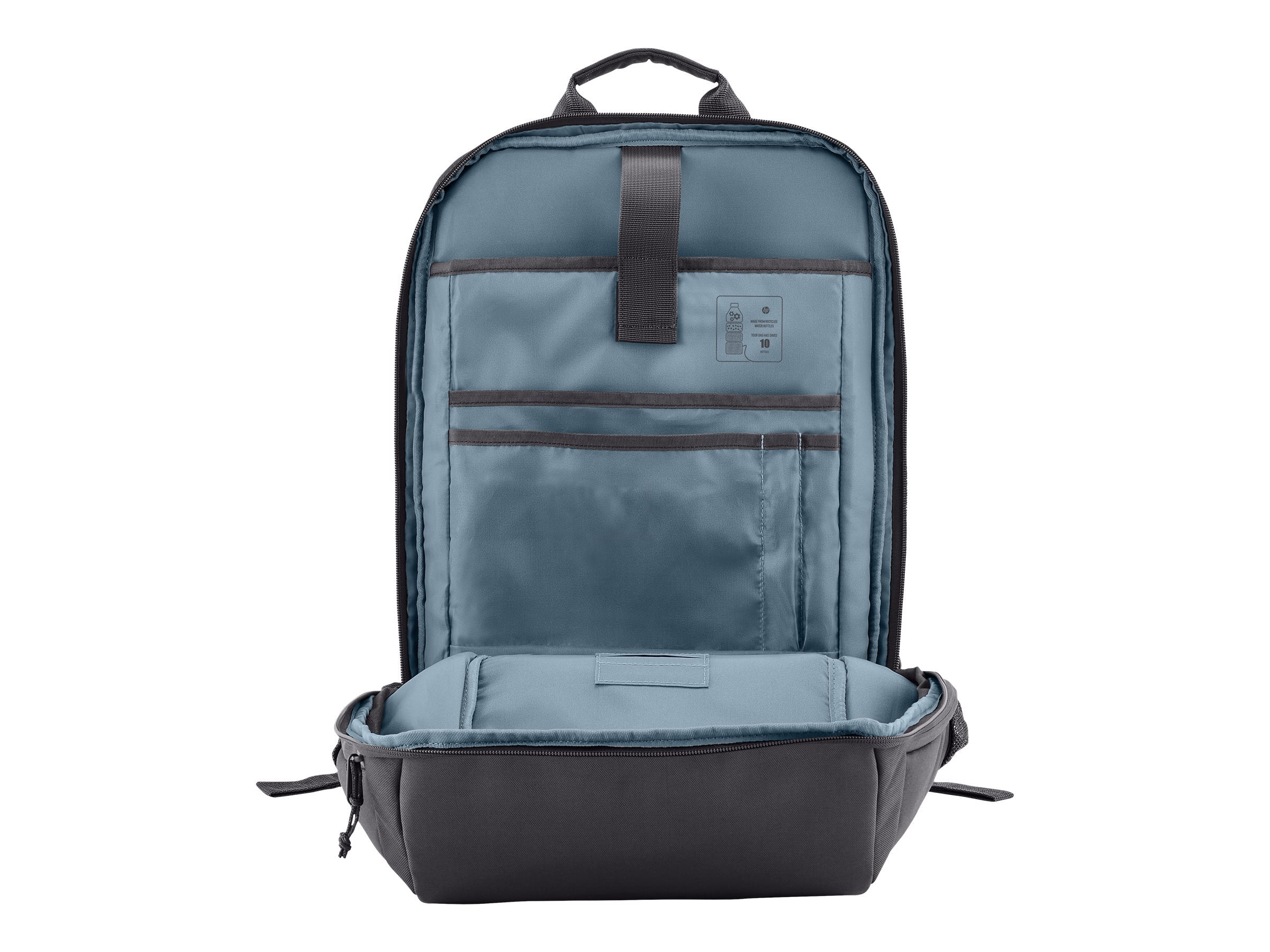 HP Travel 18 Liter 15.6inch Iron Grey Laptop Backpack Vorderansicht