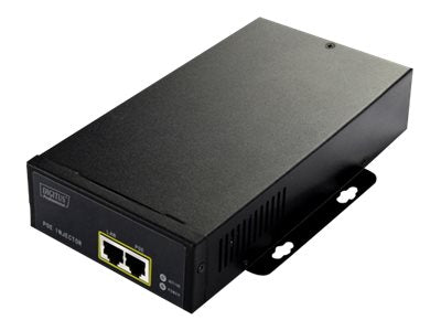DIGITUS Gigabit PoE++ Injektor 802.3bt Vorderansicht