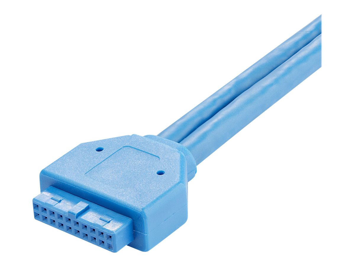STARTECH.COM 2 Port USB 3.0 A Female Slot Plate Adapter Detailansicht