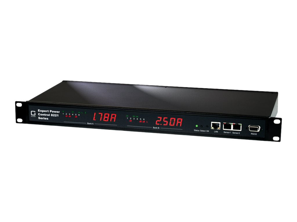 GUDE 8221-1 EPC NET IP-Fernschaltsteckdose Rückansicht
