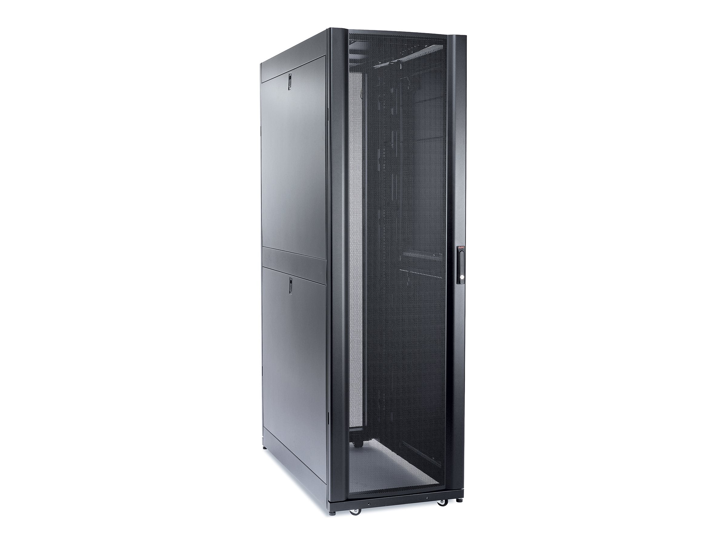 Vorderansicht des APC NetShelter SX 42U 600mm Wide x 1200mm Deep Enclosure