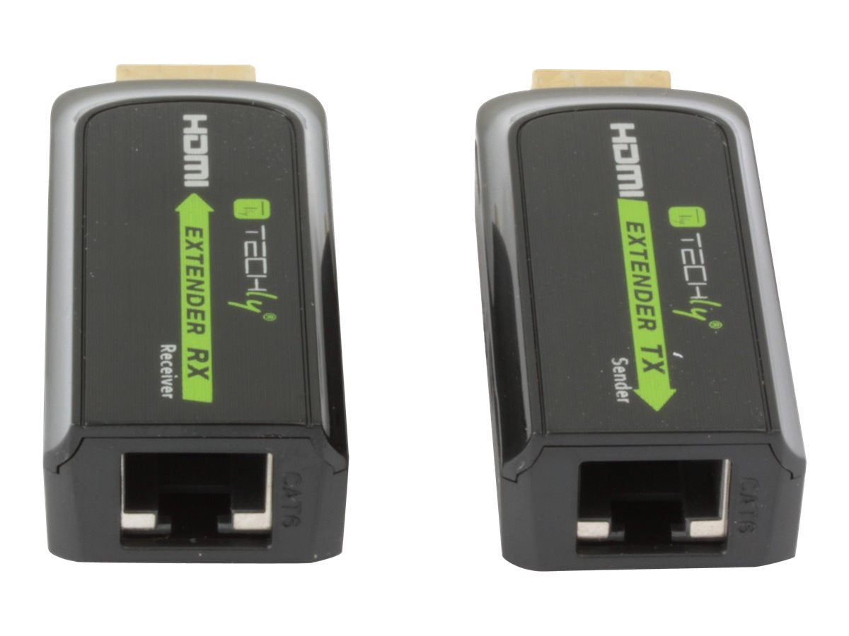 TECHLY HDMI Extender Full HD über Cat6 6A 40m - Seitenansicht