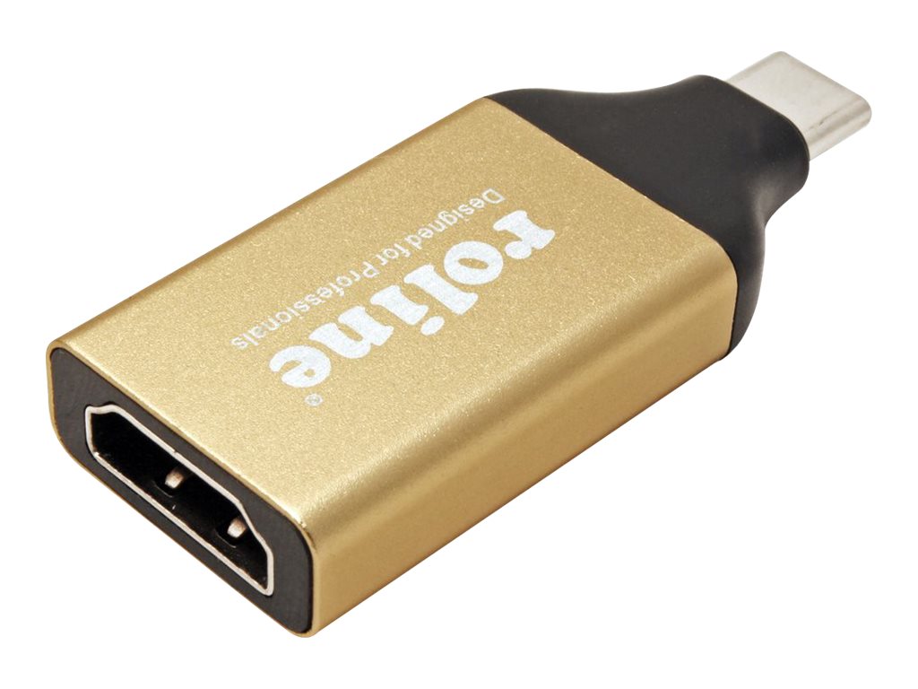 ROLINE GOLD Adapter USB Typ C - HDMI ST/BU Verpackung