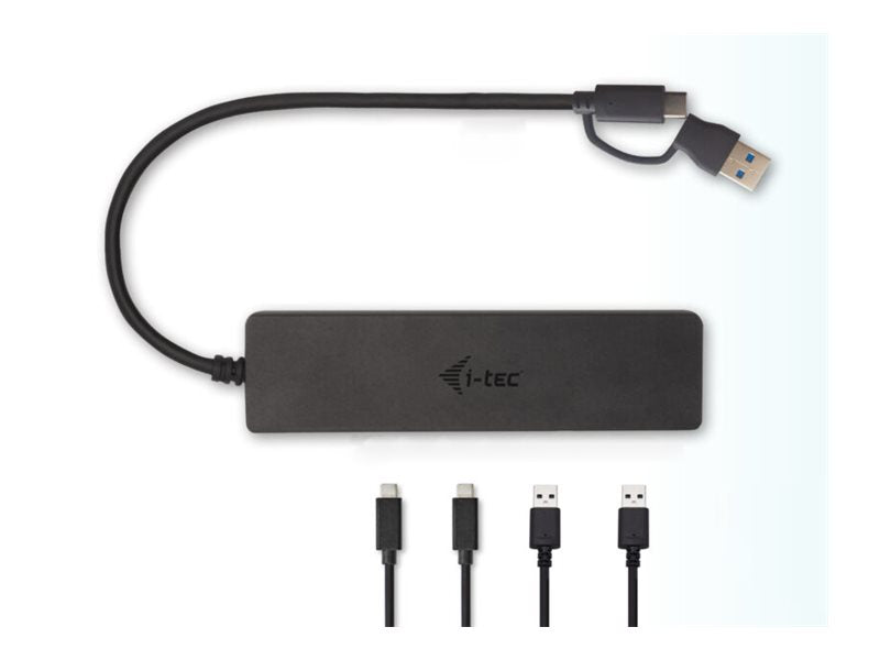 I-TEC USB-C Metal HUB Seitenansicht