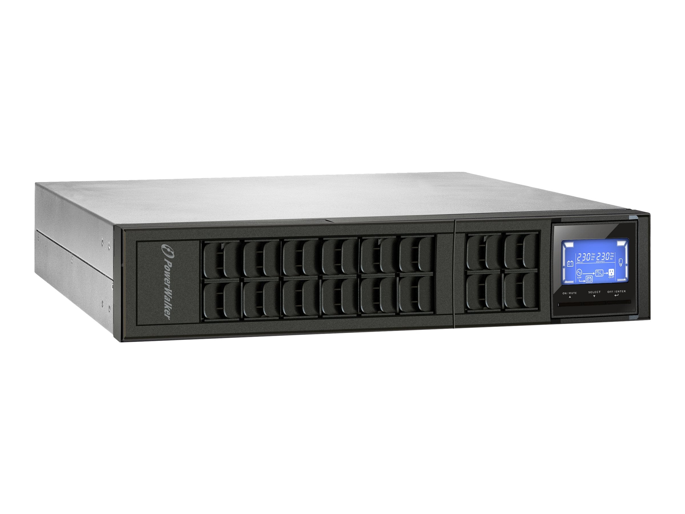 POWERWALKER VFI 3000RM LCD USV Detailansicht