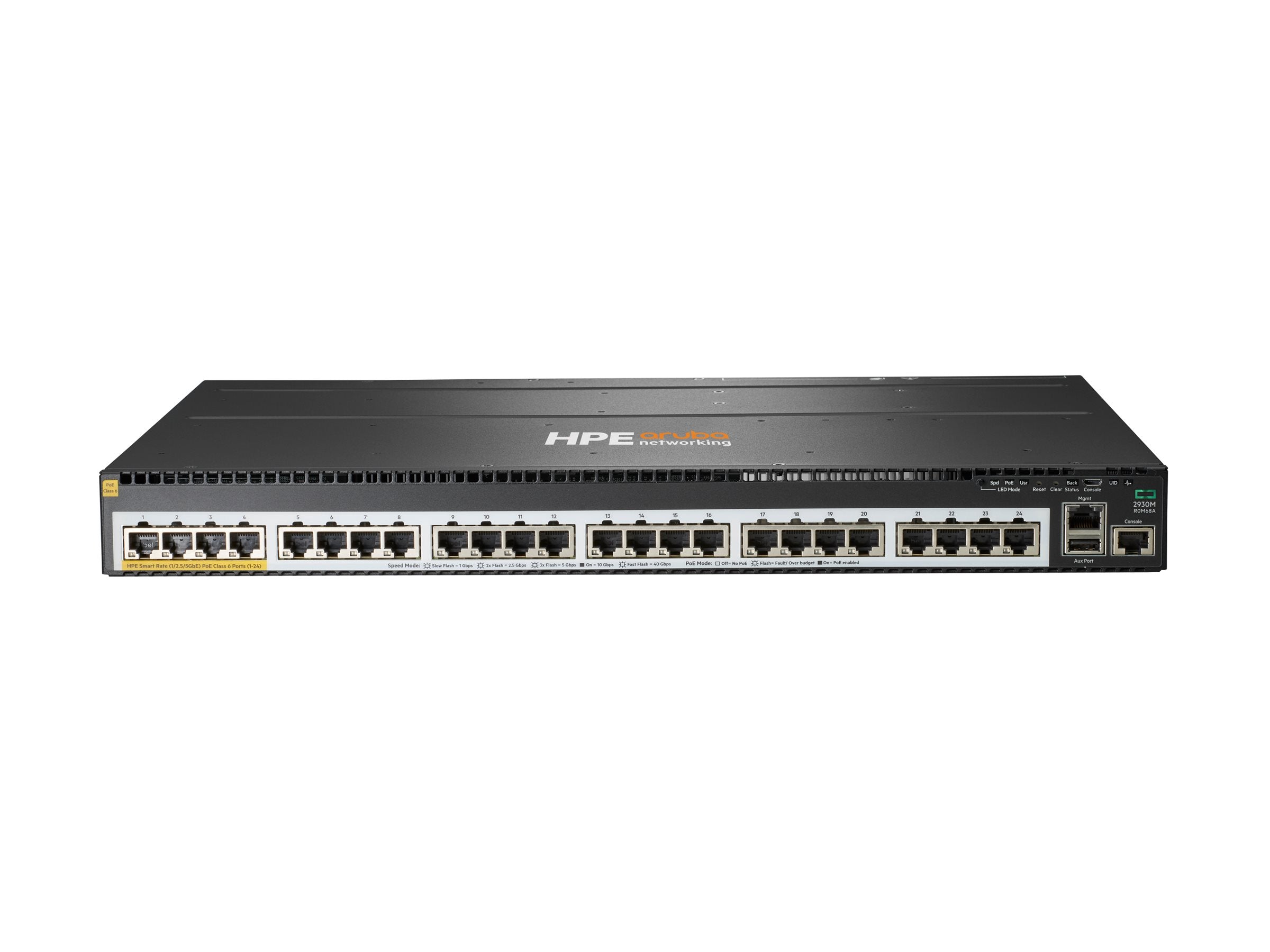ARUBA HPE Aruba 2930M Switch 24G Vorderansicht
