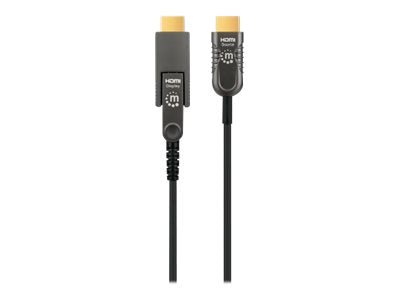 MANHATTAN Aktives optisches HDMI-Glasfaserkabel 4K60Hz UHD Anschluss